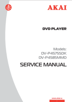 Akai DVP-4575-SDK-4585-MMD-Service-Manual
